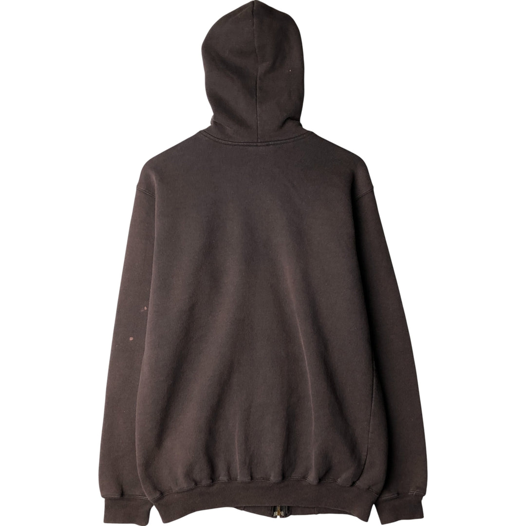 Carhartt Sweat Full Zip Hoodie, Men's M cotton black type Vintage Second Hand