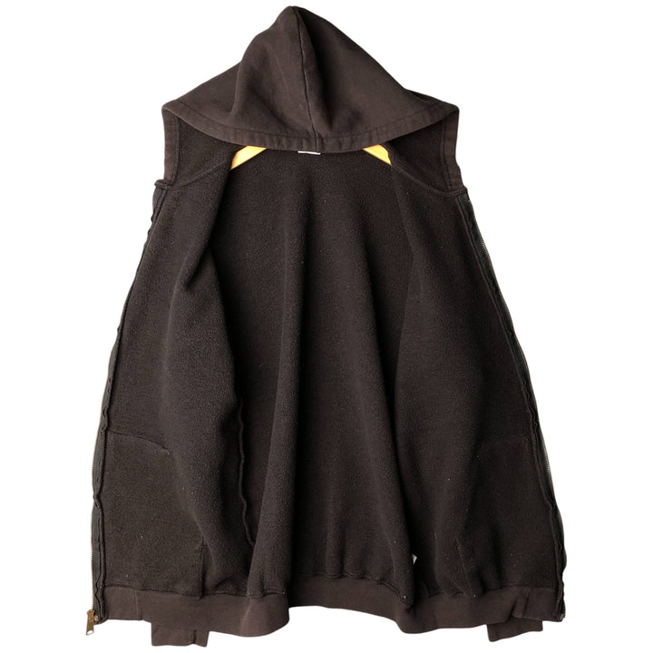 Carhartt Sweat Full Zip Hoodie, Men's M cotton black type Vintage Second Hand