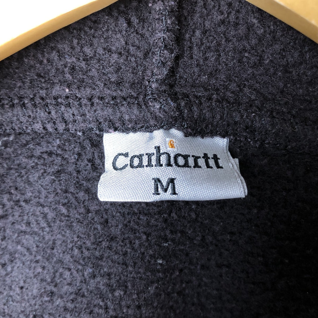 Carhartt Sweat Full Zip Hoodie, Men's M cotton black type Vintage Second Hand