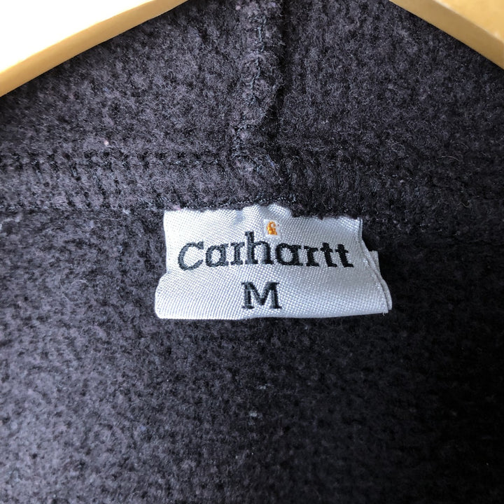 Carhartt Sweat Full Zip Hoodie, Men's M cotton black type Vintage Second Hand