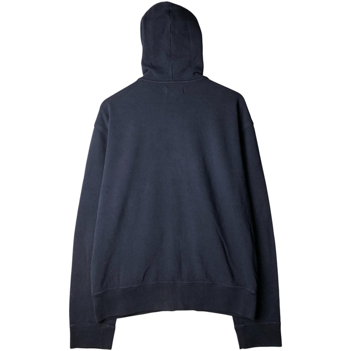 Ralph Lauren POLO by Ralph Lauren Sweat Full Zip Hoodie Men's XL cotton navy blue type Vintage Second Hand