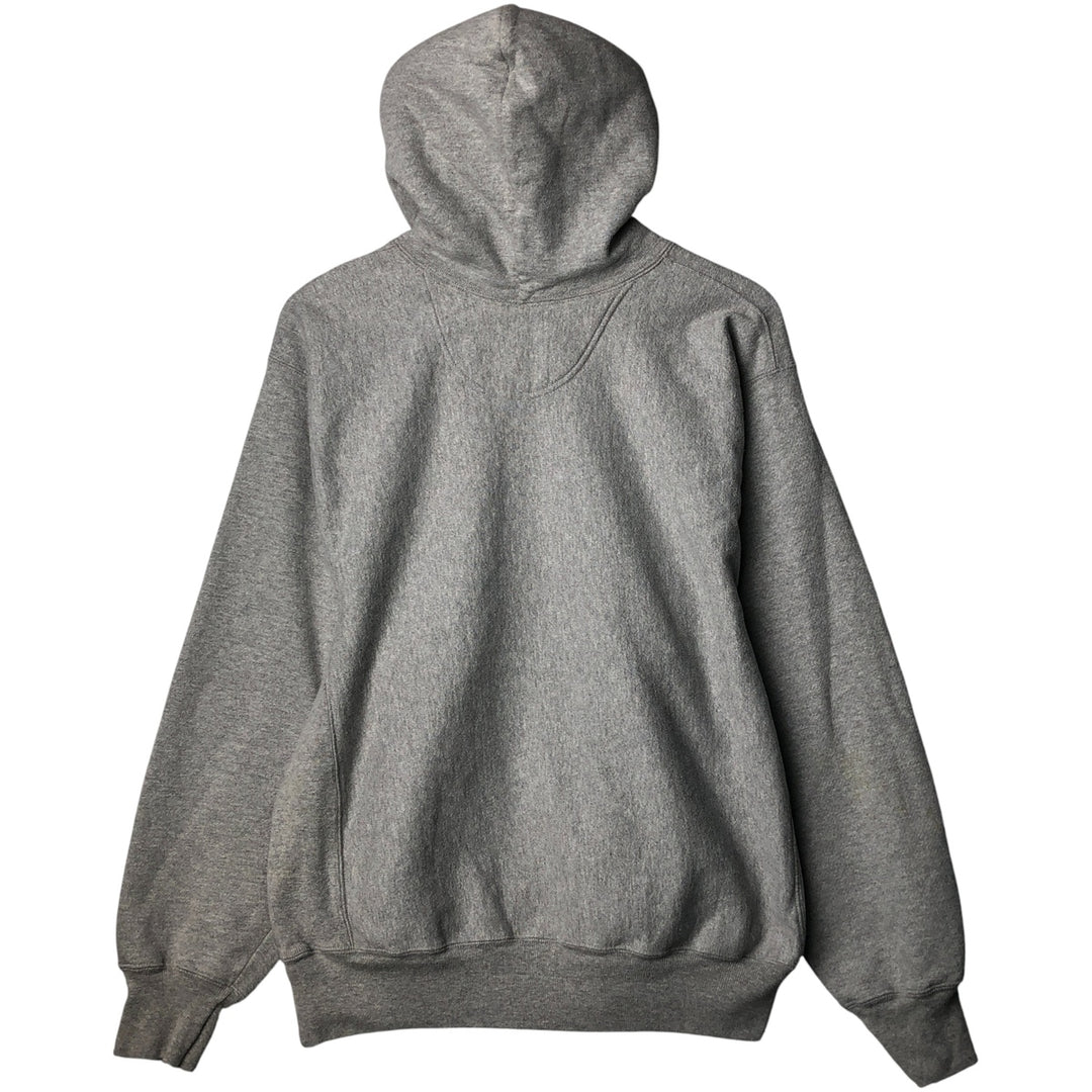 2000'S Champion Premium Reverse Weave College Pullover Hoodie, Men's Size Medium cotton gray type Vintage Second Hand