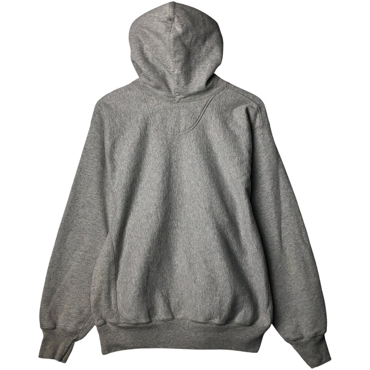 2000'S Champion Premium Reverse Weave College Pullover Hoodie, Men's Size Medium cotton gray type Vintage Second Hand