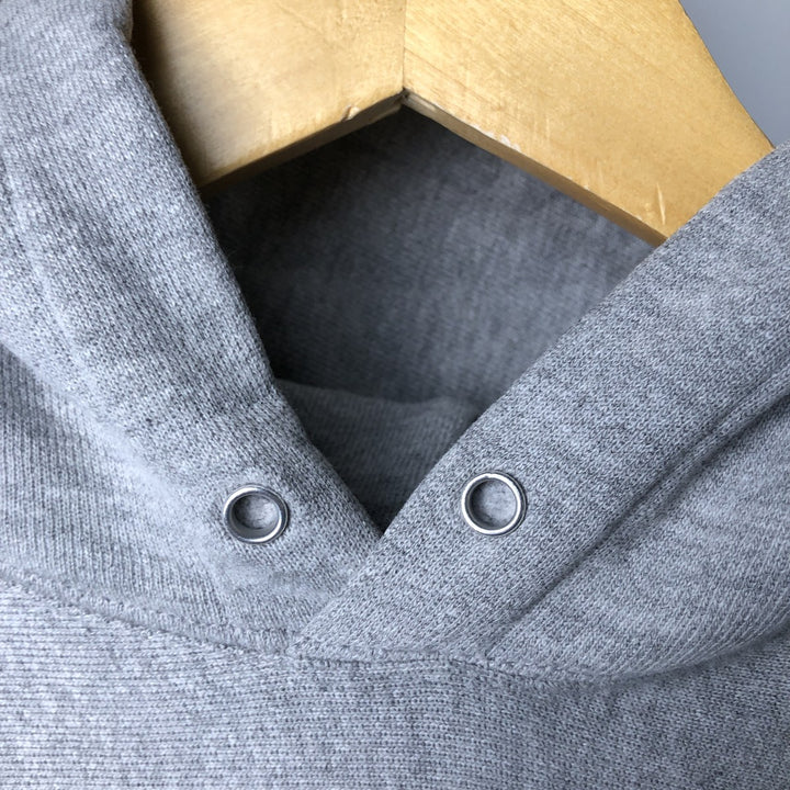 2000'S Champion PREMIUM REVERSE WEAVE Premium Reverse Weave Sweatshirt Pullover Hoodie, Men's Size Small cotton gray type Vintage Second Hand