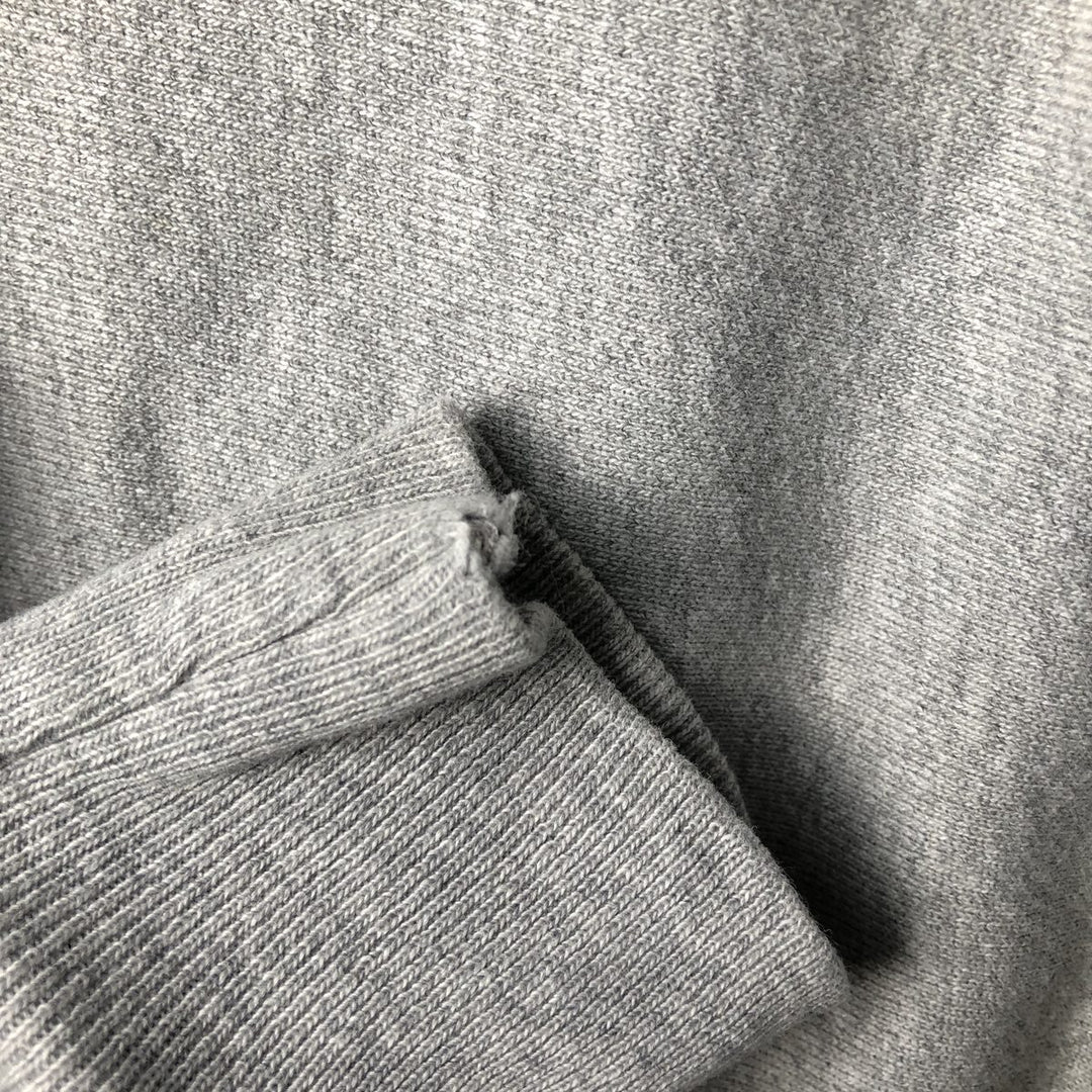 2000'S Champion PREMIUM REVERSE WEAVE Premium Reverse Weave Sweatshirt Pullover Hoodie, Men's Size Small cotton gray type Vintage Second Hand