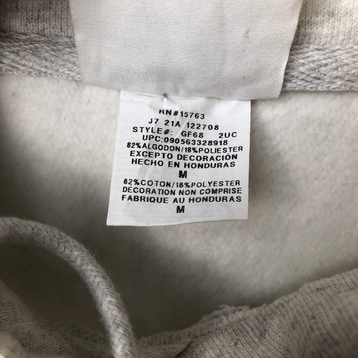 Champion Reverse Weave Reverse Weave Blank Sweatshirt Hoodie, Men's Size Medium cotton gray type Vintage Second Hand