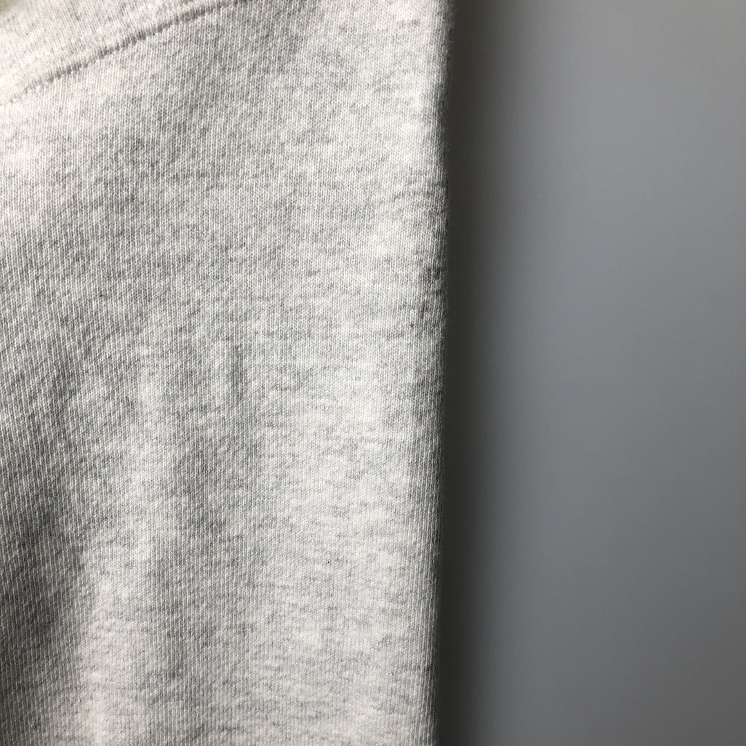 Champion Reverse Weave Reverse Weave Blank Sweatshirt Hoodie, Men's Size Medium cotton gray type Vintage Second Hand