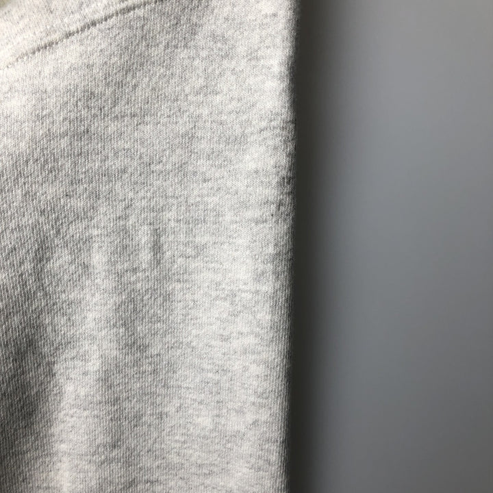 Champion Reverse Weave Reverse Weave Blank Sweatshirt Hoodie, Men's Size Medium cotton gray type Vintage Second Hand