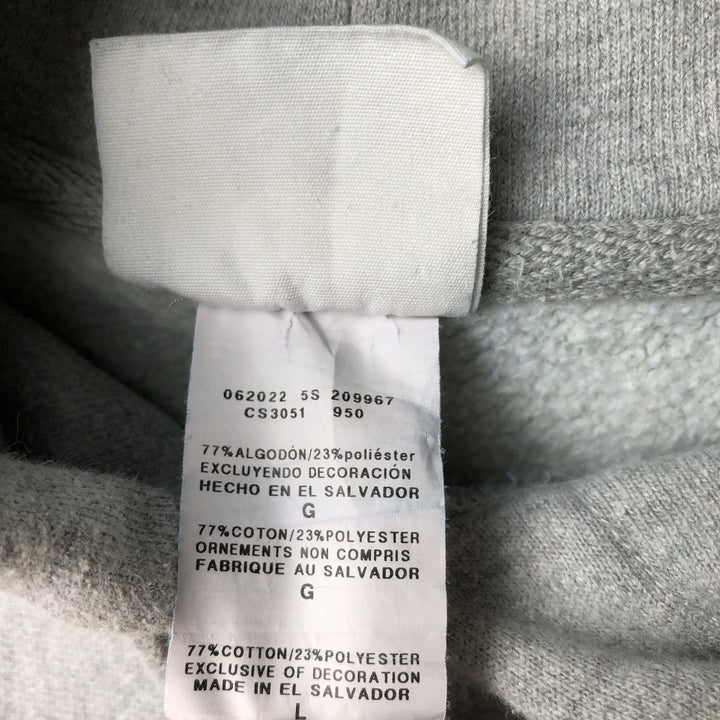 Champion REVERSE WEAVE Reverse Weave College Sweat Pullover Hoodie Men's L size cotton gray type Vintage Second Hand