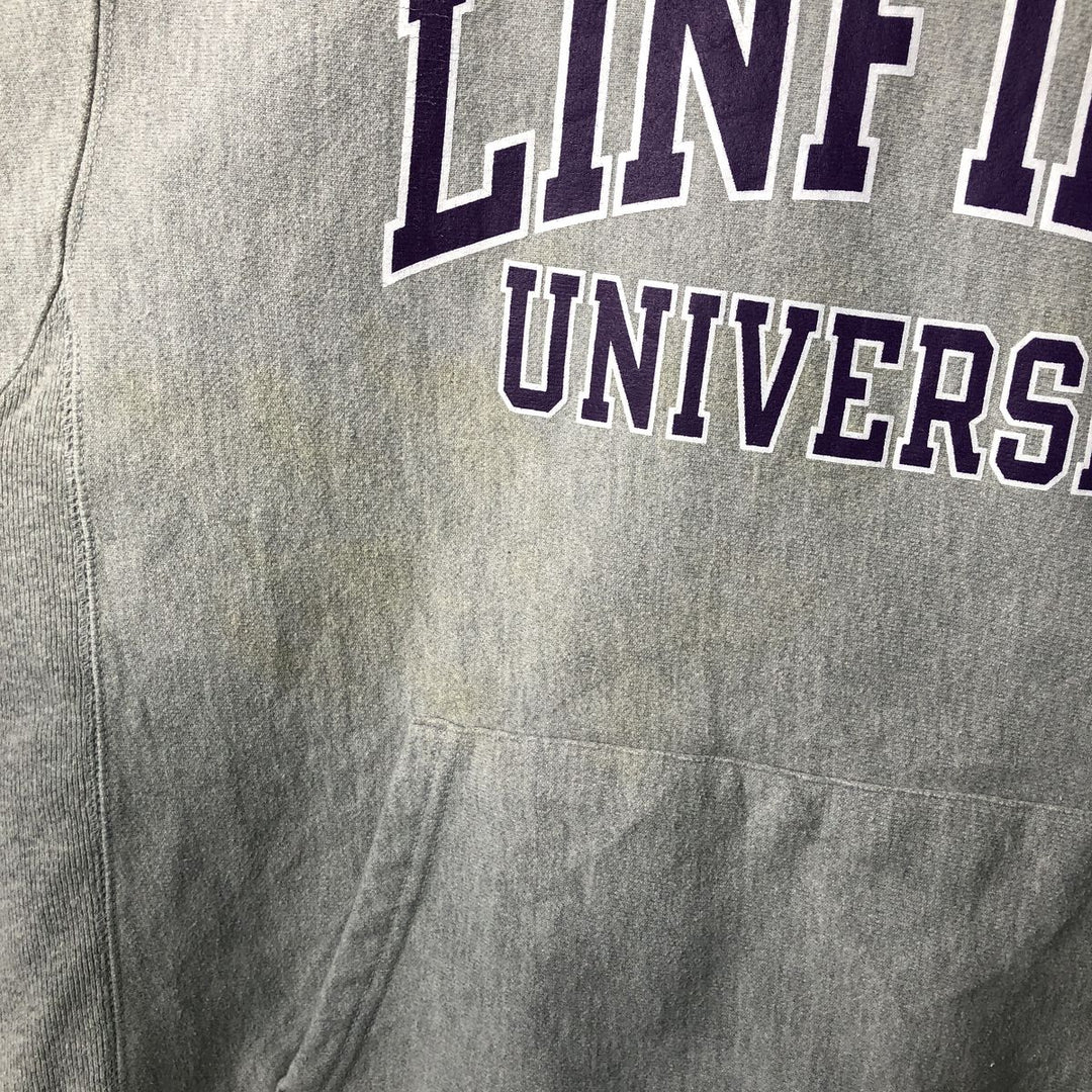 Champion REVERSE WEAVE Reverse Weave College Sweat Pullover Hoodie Men's L size cotton gray type Vintage Second Hand