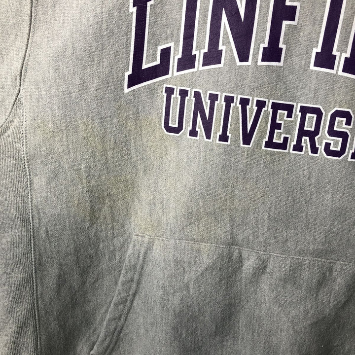 Champion REVERSE WEAVE Reverse Weave College Sweat Pullover Hoodie Men's L size cotton gray type Vintage Second Hand