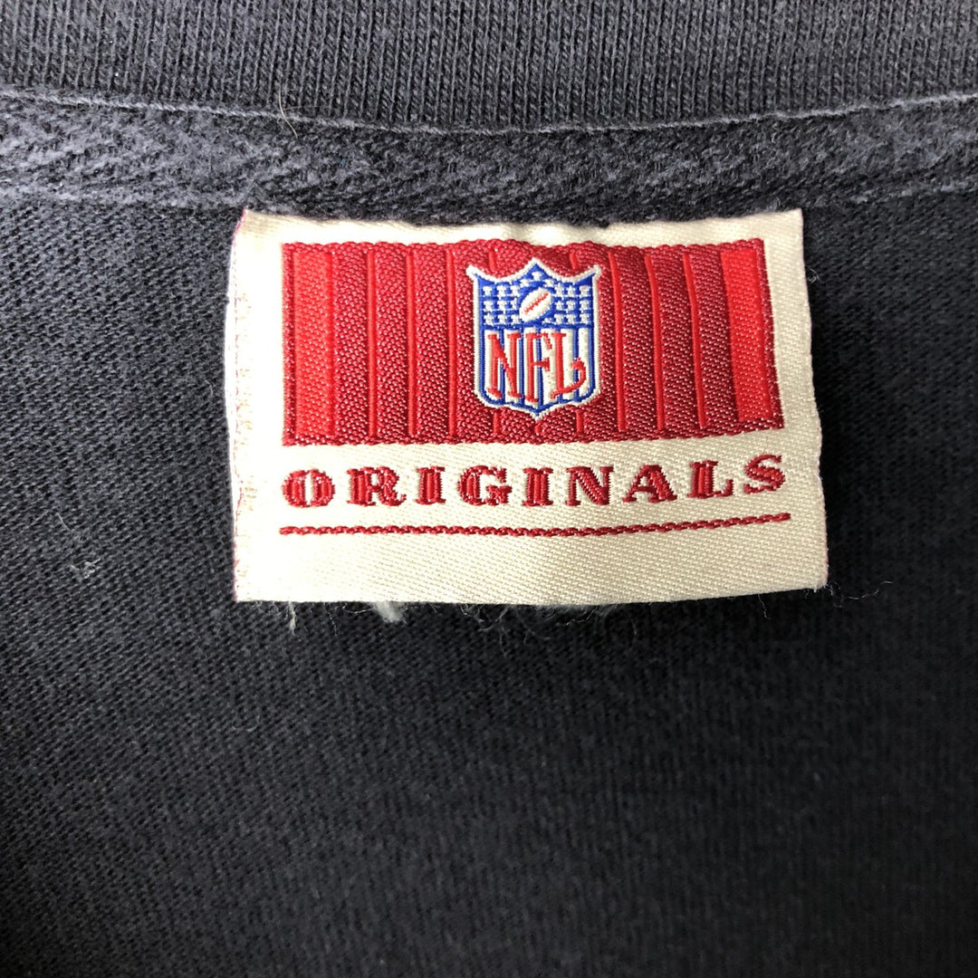 NFL ORIGINALS NFL LAS VEGAS RAIDERS Long Sleeve T-Shirt, Men's XXL unclear black type Vintage Second Hand
