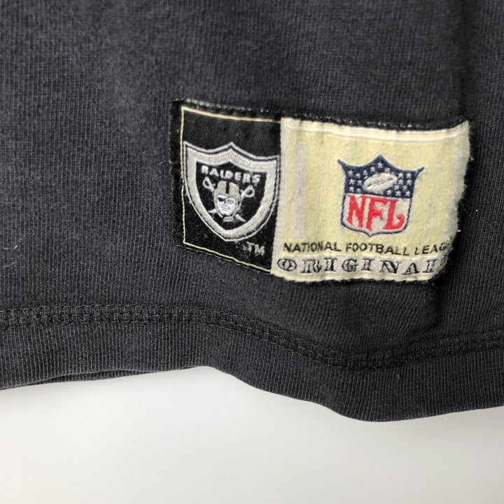 NFL ORIGINALS NFL LAS VEGAS RAIDERS Long Sleeve T-Shirt, Men's XXL unclear black type Vintage Second Hand