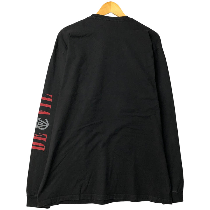 Disney CRUELLA Movie Long Sleeve T-Shirt, Men's Size L cotton black type Vintage Second Hand