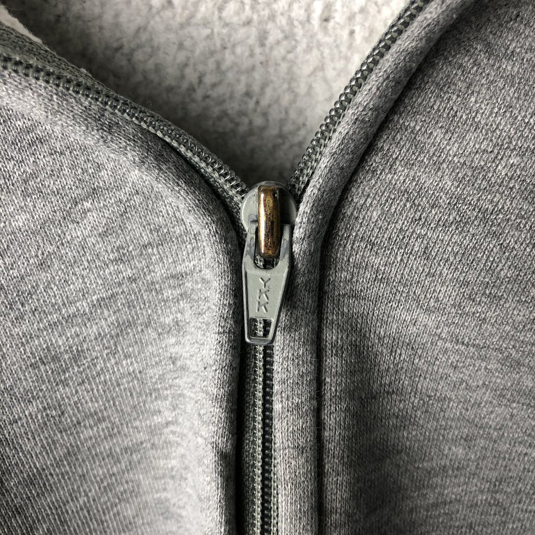 Vintage 1980'S Russell full-zip sweatshirt, made in the USA, size M, women's. polyester gray type Vintage Second Hand