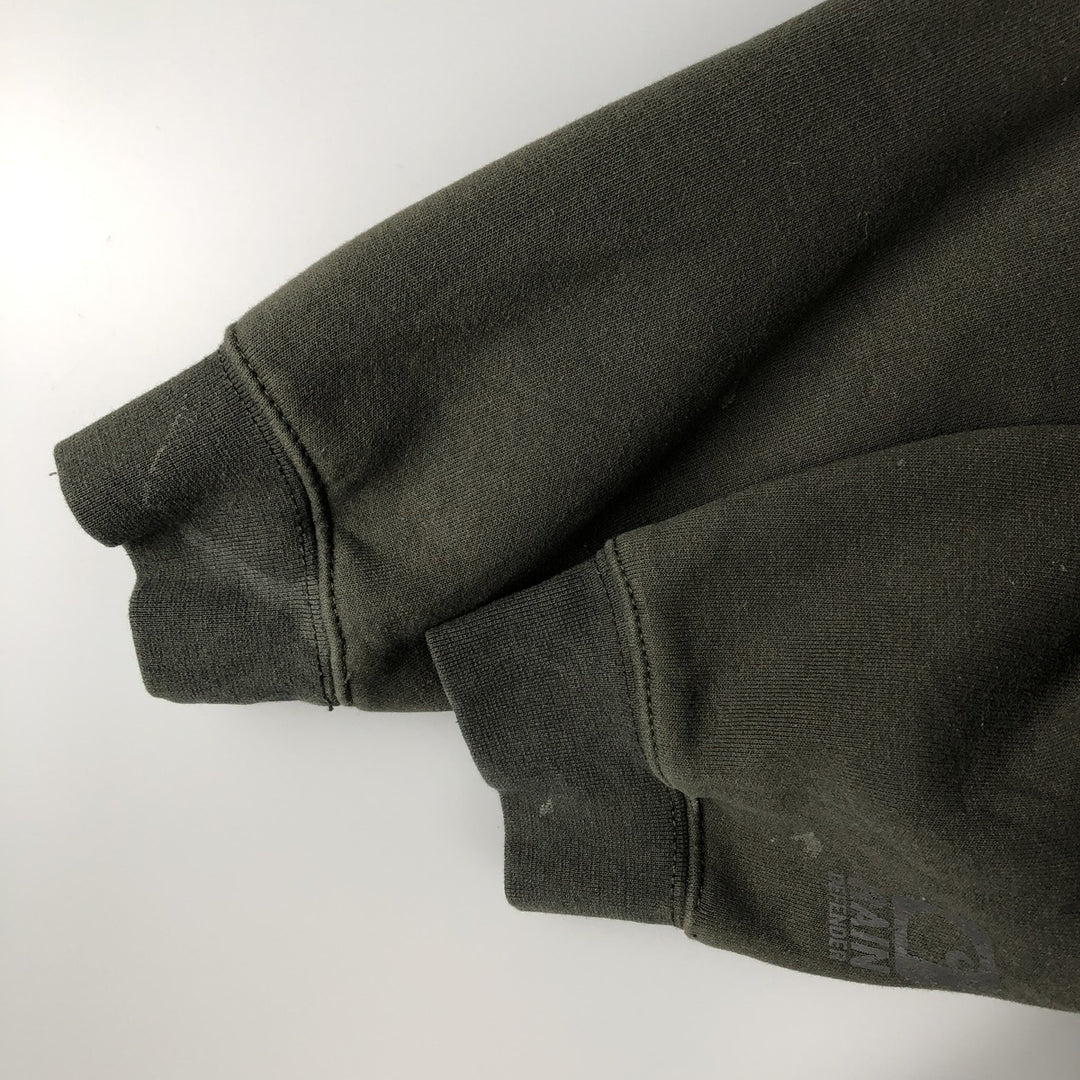 Carhartt RAIN DEFENDER Rain Defender Full-Zip Sweatshirt, Men's Size L cotton Khaki type Vintage Second Hand