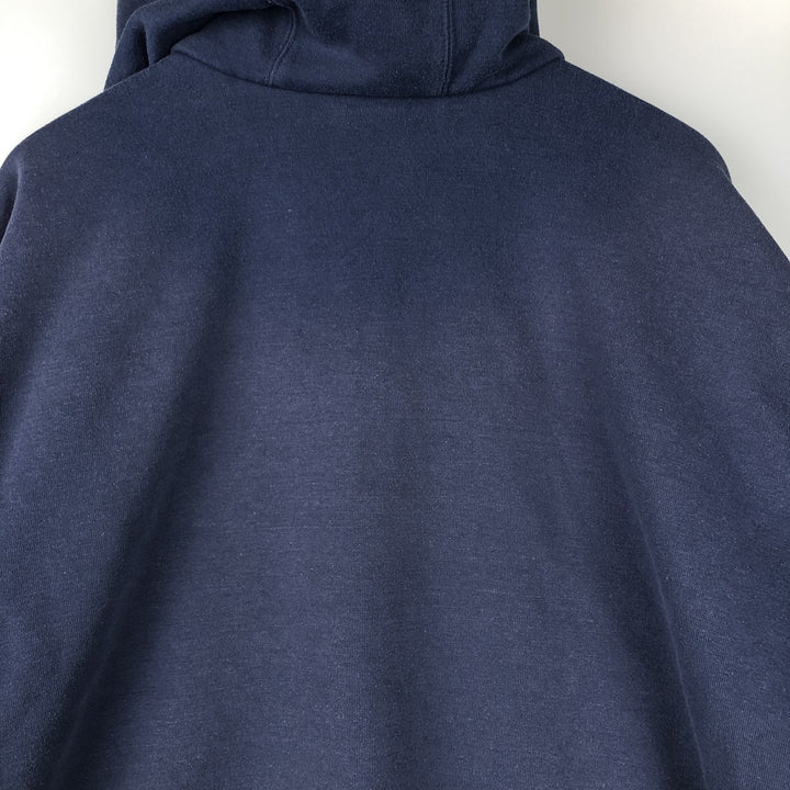 Carhartt Sweat Full Zip Hoodie Men's XXL unclear navy blue type Vintage Second Hand