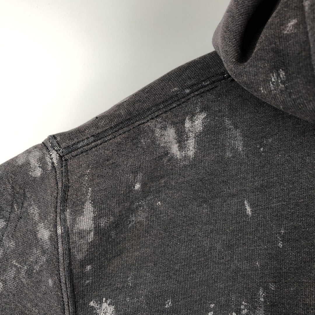 Carhartt Painted Full-Zip Sweatshirt, Men's XXL cotton Charcoal Vintage Second Hand