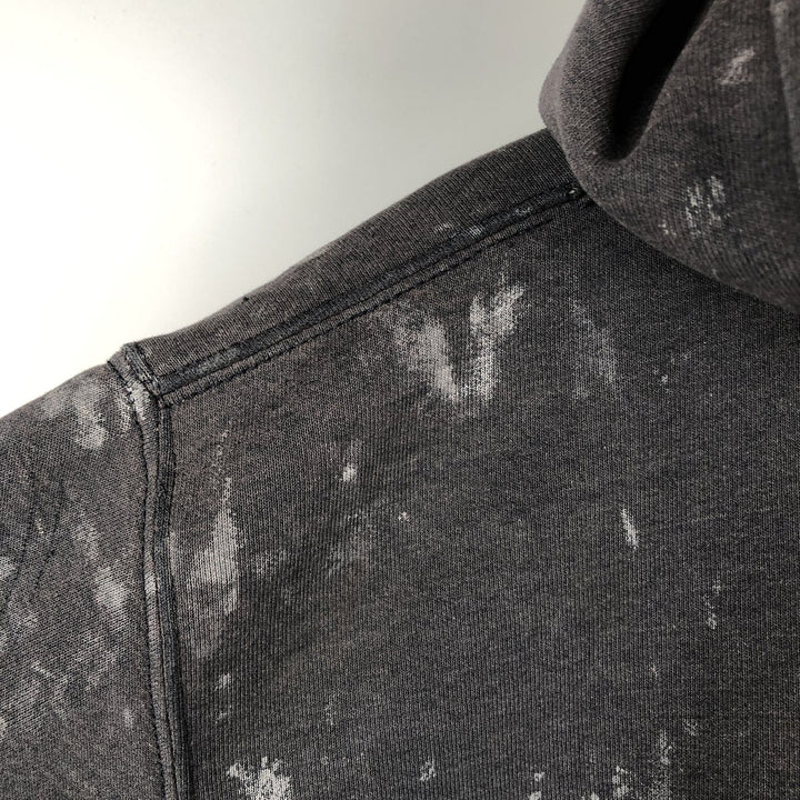 Carhartt Painted Full-Zip Sweatshirt, Men's XXL cotton Charcoal Vintage Second Hand