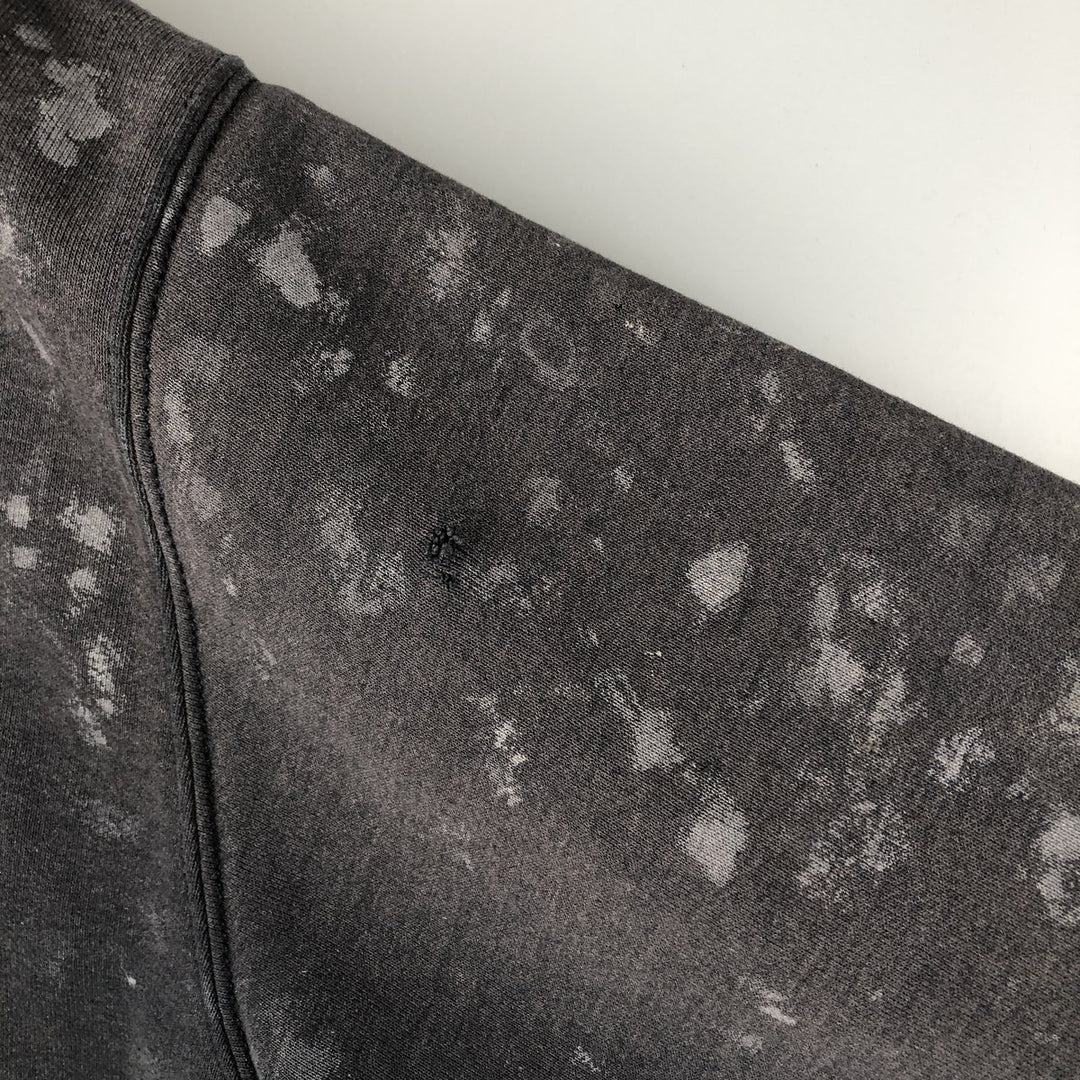 Carhartt Painted Full-Zip Sweatshirt, Men's XXL cotton Charcoal Vintage Second Hand