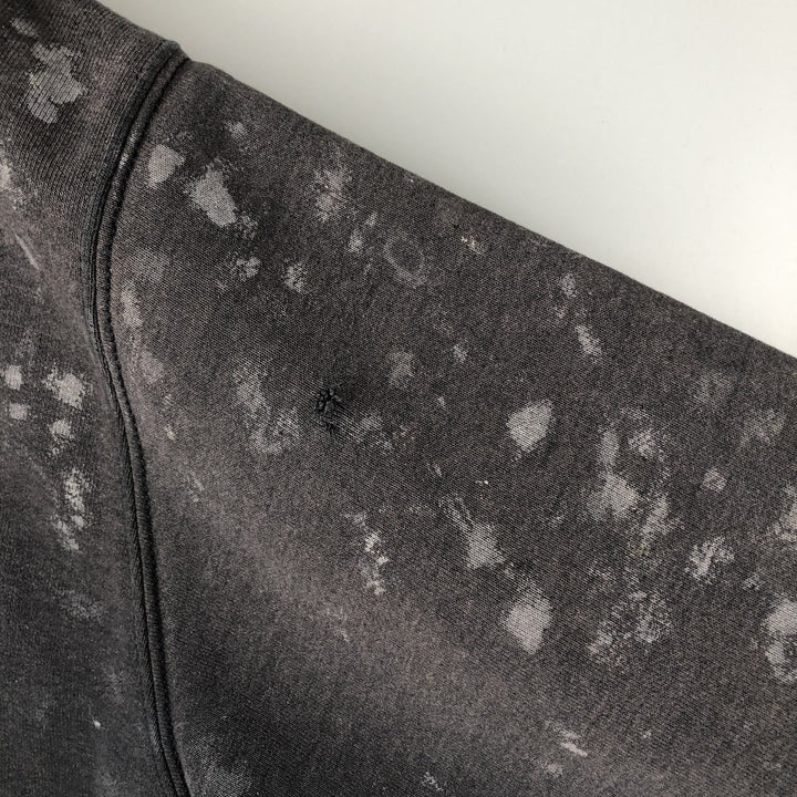 Carhartt Painted Full-Zip Sweatshirt, Men's XXL cotton Charcoal Vintage Second Hand