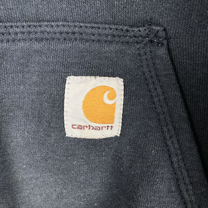 Carhartt RAIN DEFENDER Padded Full-Zip Sweatshirt, Men's Size M cotton navy blue type Vintage Second Hand