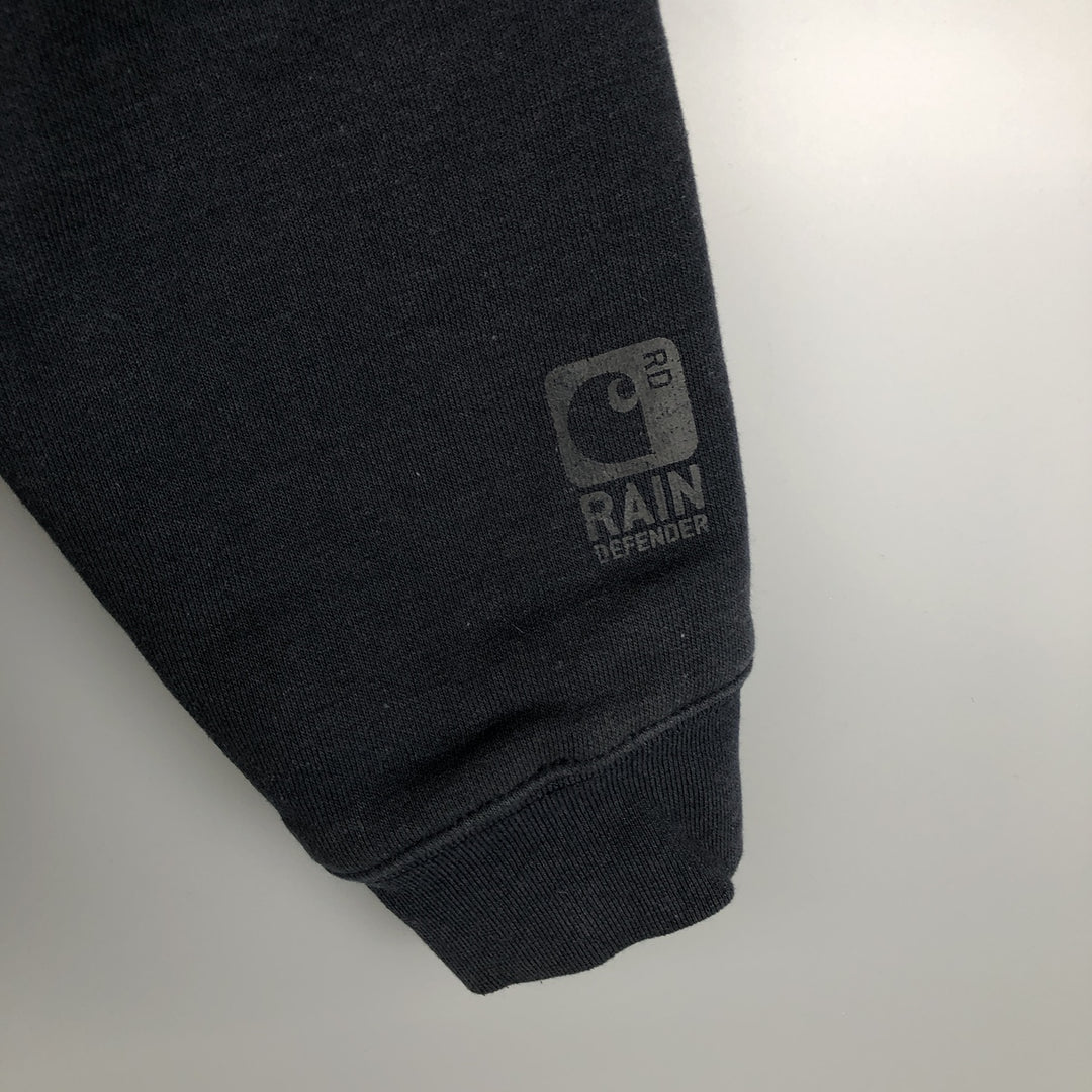 Carhartt RAIN DEFENDER Padded Full-Zip Sweatshirt, Men's Size M cotton navy blue type Vintage Second Hand