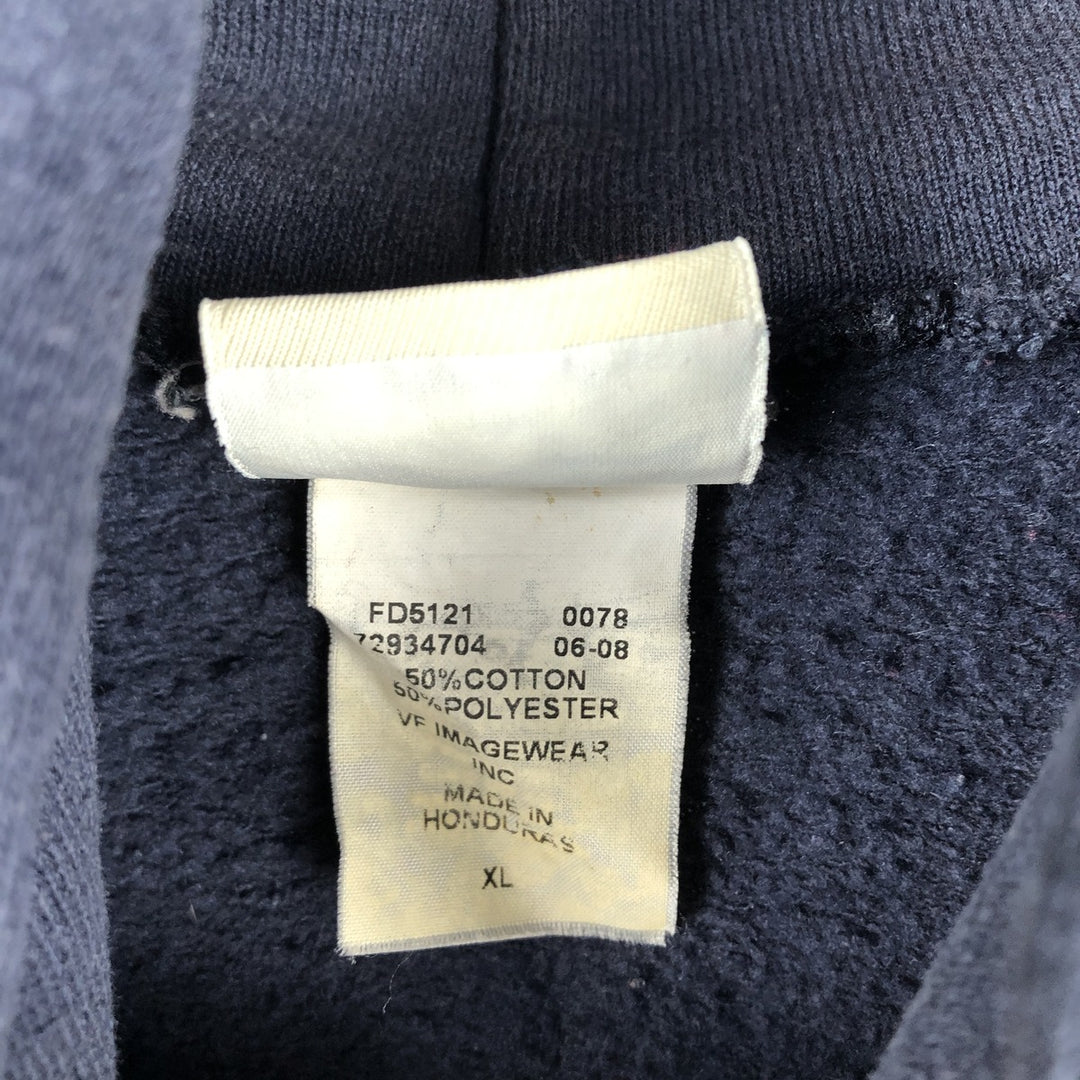 Vintage 90'S Lee Heavyweight FedEx Advertising Full-Zip Hoodie, Men's XL cotton navy blue type Vintage Second Hand