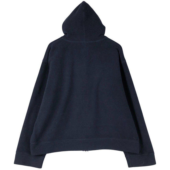 Ralph Lauren POLO by Ralph Lauren fleece full-zip hoodie, men's size XL polyester navy blue type Vintage Second Hand