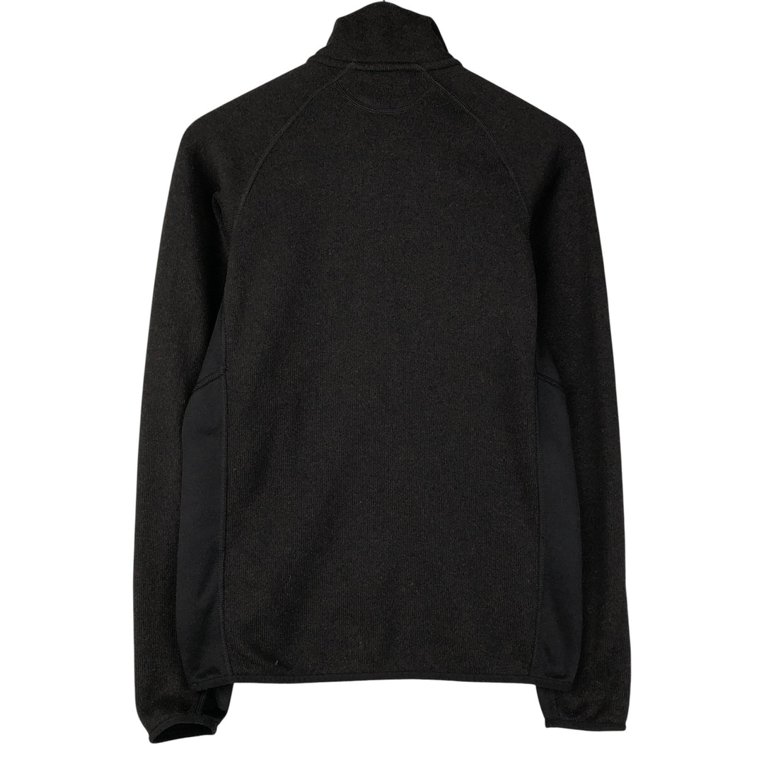 Patagonia Better Sweater Pullover STY25980SP19 Half-Zip Fleece Pullover, Men's Size Small polyester black type Vintage Second Hand