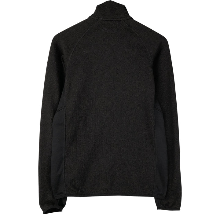 Patagonia Better Sweater Pullover STY25980SP19 Half-Zip Fleece Pullover, Men's Size Small polyester black type Vintage Second Hand