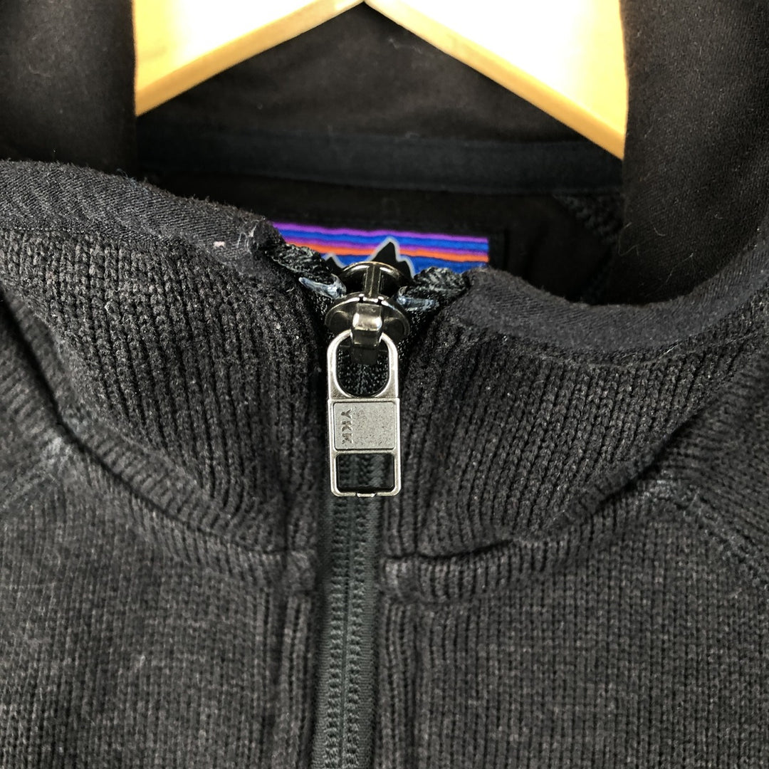 Patagonia Better Sweater Pullover STY25980SP19 Half-Zip Fleece Pullover, Men's Size Small polyester black type Vintage Second Hand