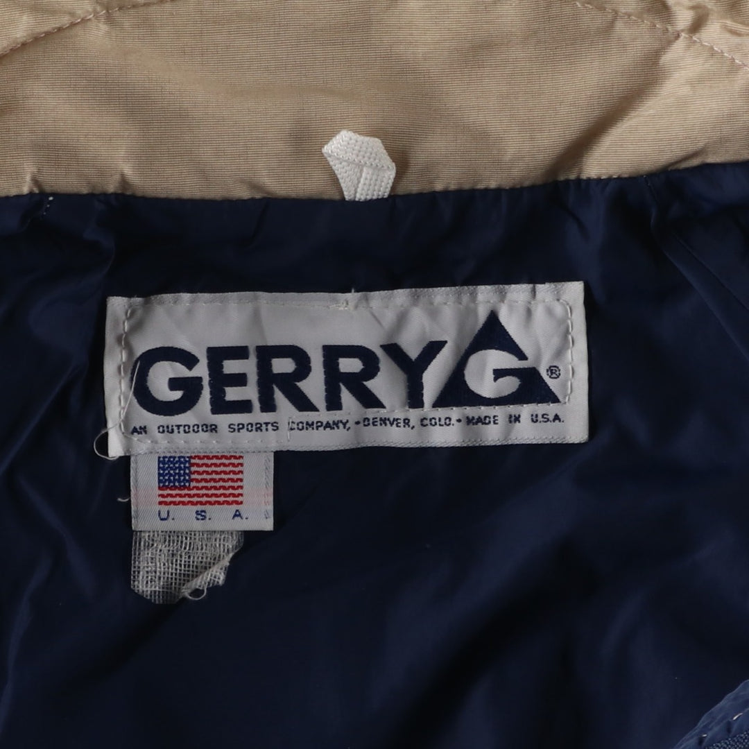 Vintage 80s-90'S Gerry Cyclone Anorak Jacket, Made in USA, Men's Size Medium unclear Beige type Vintage Second Hand