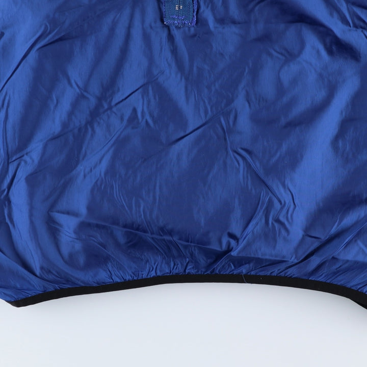 90'S Vintage EMS Half-Zip Nylon Pullover, Men's Size Medium Nylon blue type Vintage Second Hand
