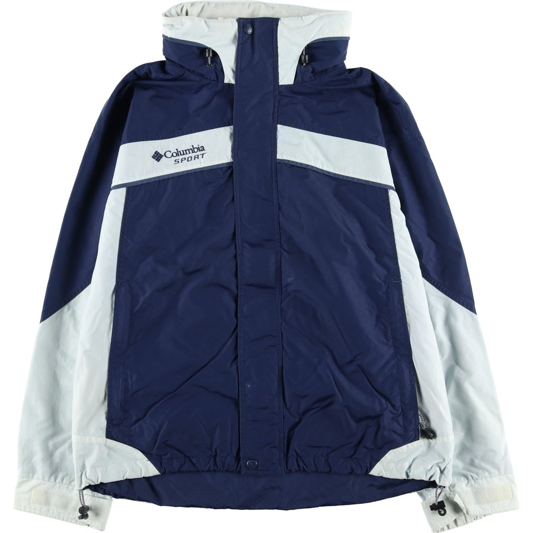 90s-00'S Columbia SPORT Mountain Jacket, Shell Jacket, Men's Size L Nylon navy blue type Vintage Second Hand