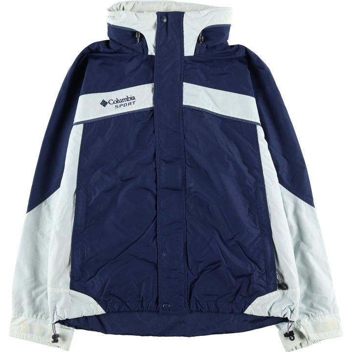 90s-00'S Columbia SPORT Mountain Jacket, Shell Jacket, Men's Size L Nylon navy blue type Vintage Second Hand