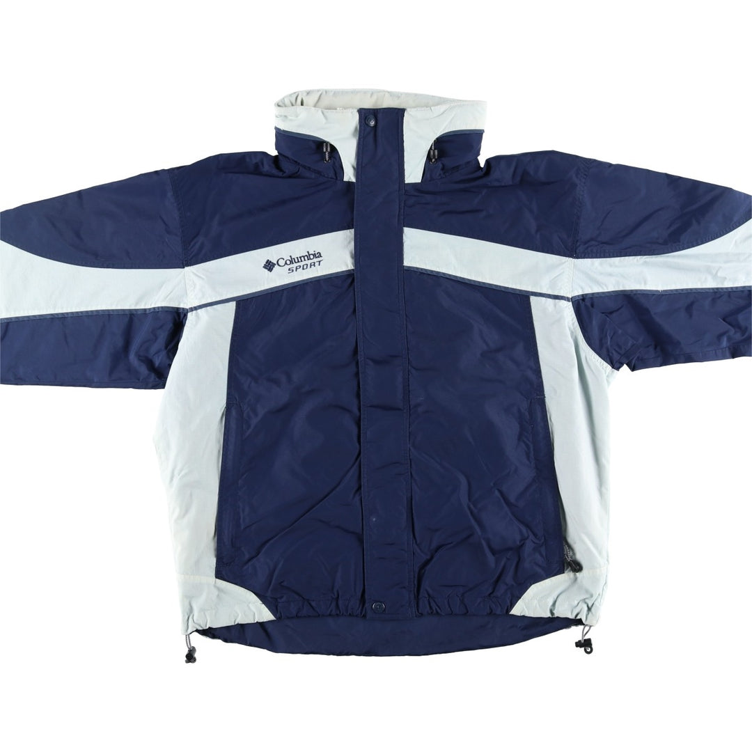 90s-00'S Columbia SPORT Mountain Jacket, Shell Jacket, Men's Size L Nylon navy blue type Vintage Second Hand