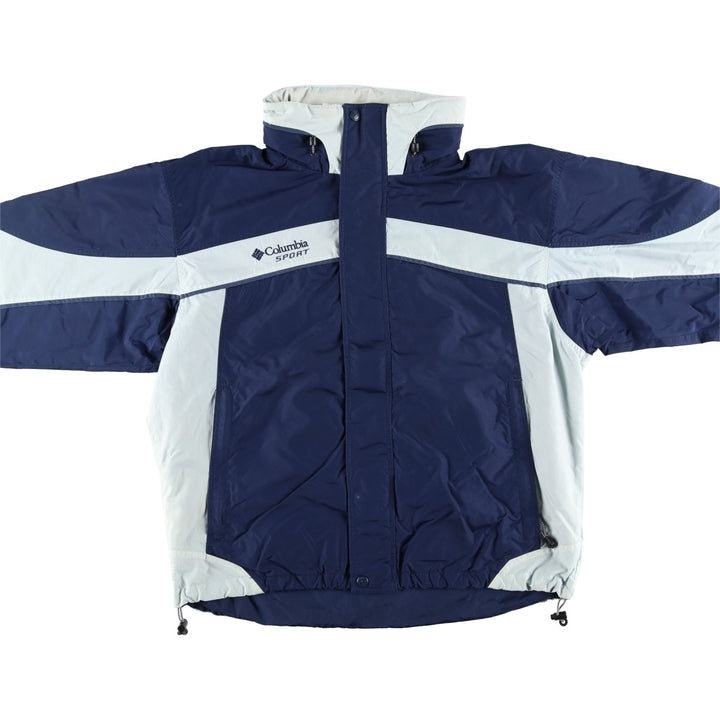 90s-00'S Columbia SPORT Mountain Jacket, Shell Jacket, Men's Size L Nylon navy blue type Vintage Second Hand