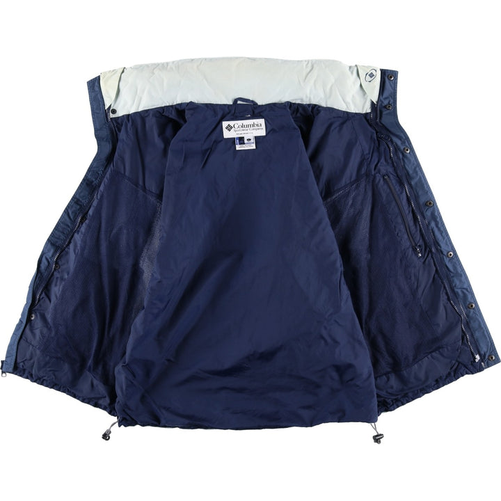 90s-00'S Columbia SPORT Mountain Jacket, Shell Jacket, Men's Size L Nylon navy blue type Vintage Second Hand