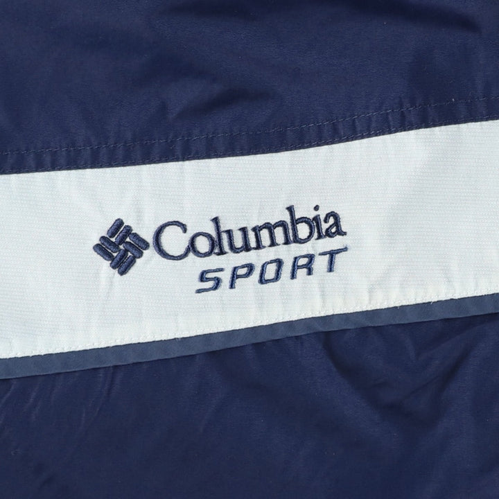 90s-00'S Columbia SPORT Mountain Jacket, Shell Jacket, Men's Size L Nylon navy blue type Vintage Second Hand