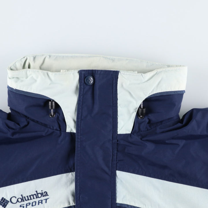 90s-00'S Columbia SPORT Mountain Jacket, Shell Jacket, Men's Size L Nylon navy blue type Vintage Second Hand