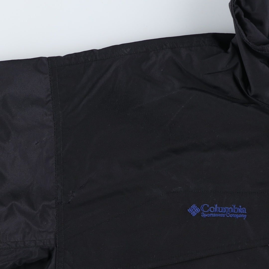 90s-00'S Columbia Whirlibird Mountain Jacket, Men's Size L Nylon black type Vintage Second Hand
