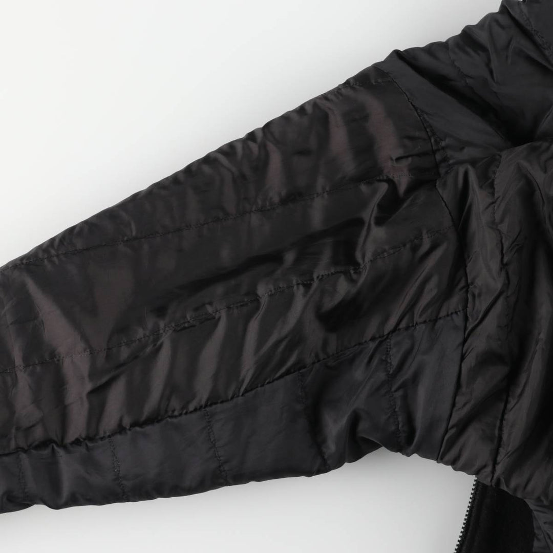 90'S Canada Sportswear Michelin padded wool varsity jacket, award-winning, made in Canada, men's size XL wool black type Vintage Second Hand