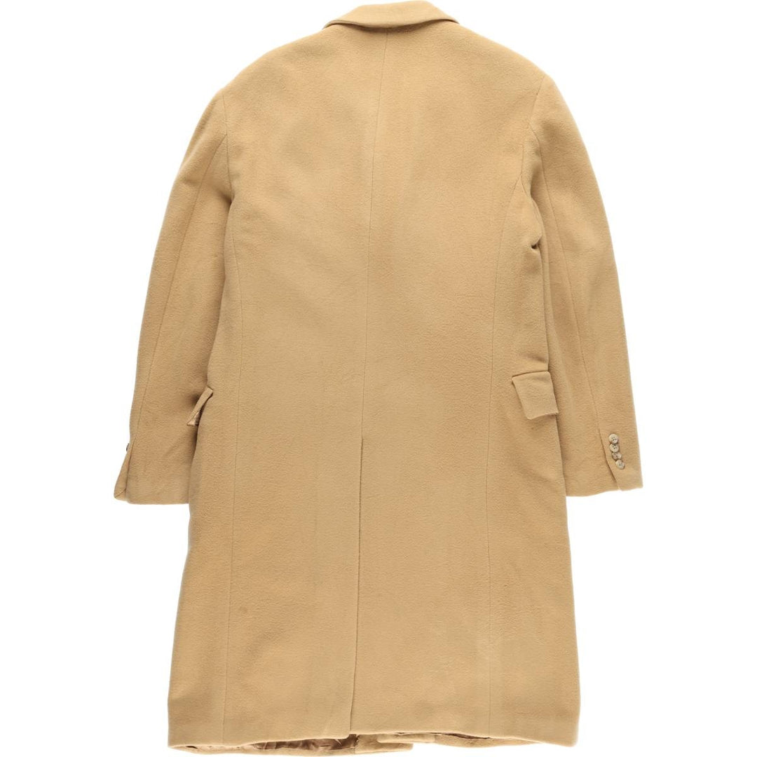 Ralph Lauren POLO by Ralph Lauren wool chesterfield coat, long, made in Italy, men's size M. wool Beige type Vintage Second Hand