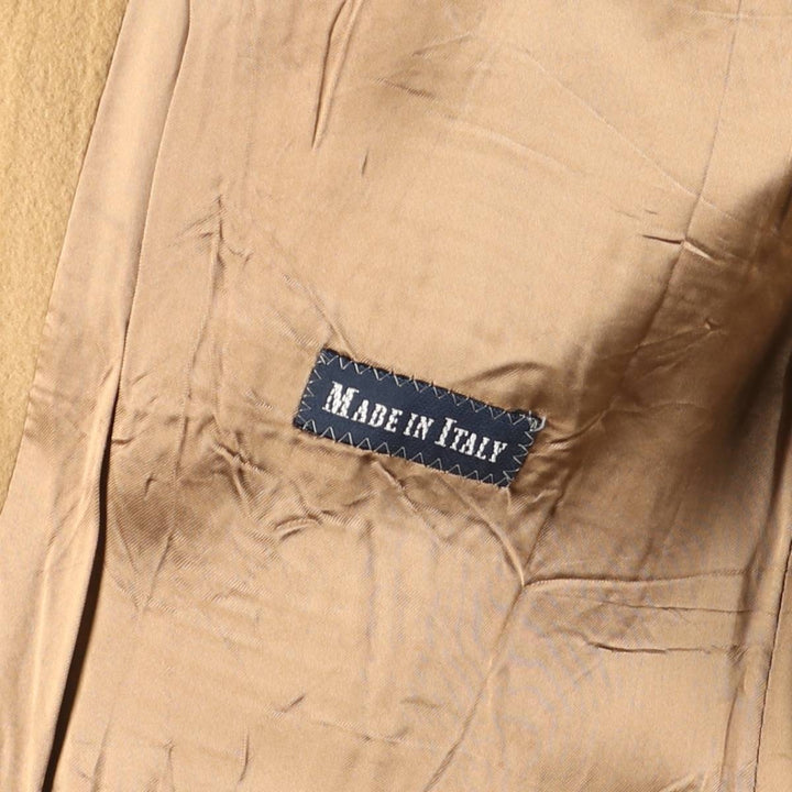 Ralph Lauren POLO by Ralph Lauren wool chesterfield coat, long, made in Italy, men's size M. wool Beige type Vintage Second Hand