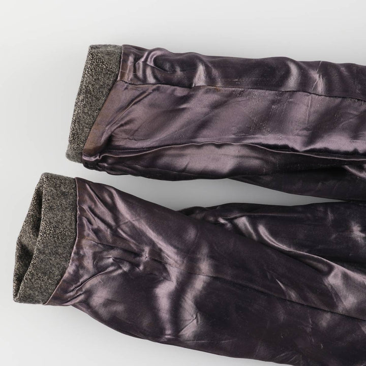 Vintage 1970'S Eddie Bauer peacoat with black tag, made in the USA, size L. wool gray type Vintage Second Hand