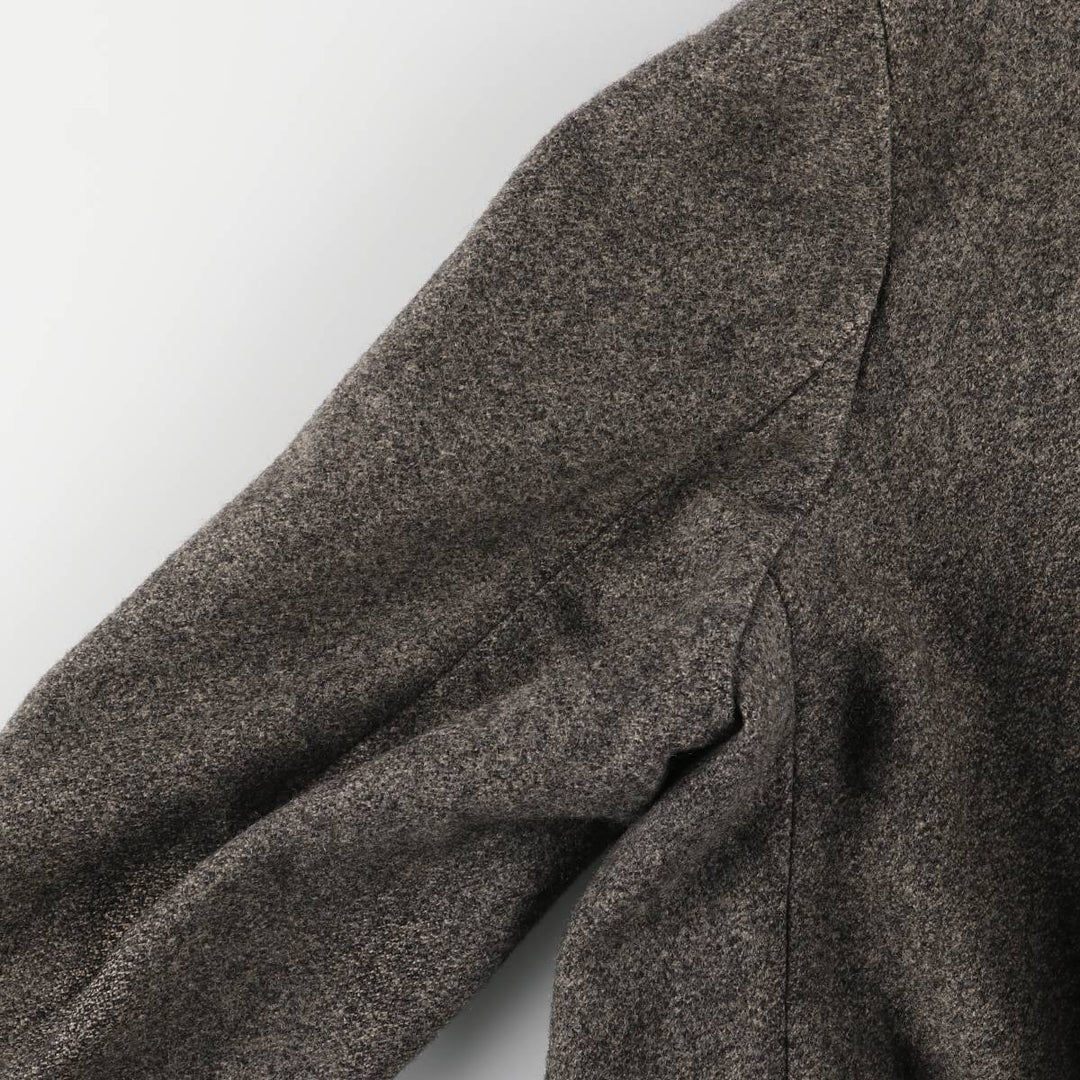 Vintage 1970'S Eddie Bauer peacoat with black tag, made in the USA, size L. wool gray type Vintage Second Hand