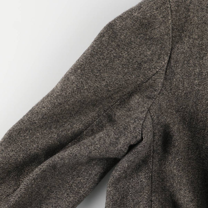 Vintage 1970'S Eddie Bauer peacoat with black tag, made in the USA, size L. wool gray type Vintage Second Hand