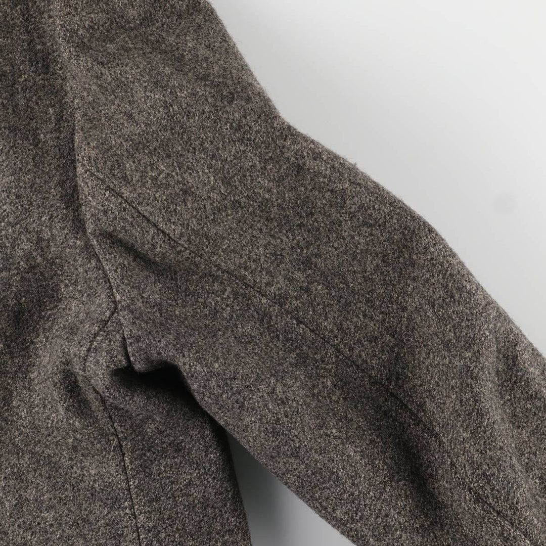 Vintage 1970'S Eddie Bauer peacoat with black tag, made in the USA, size L. wool gray type Vintage Second Hand