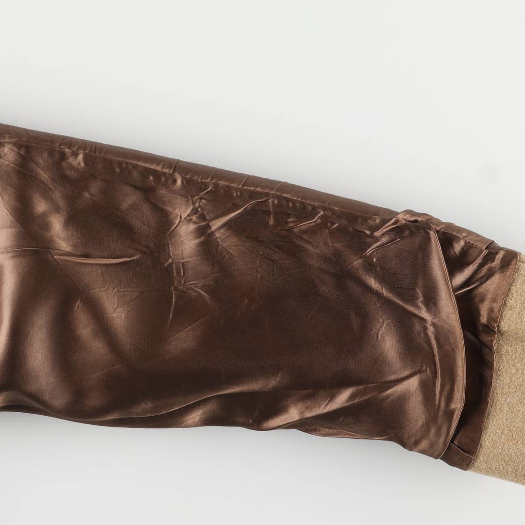 Vintage 1980'S Pendleton wool Chesterfield coat, made in the USA, size L, men's wool Beige type Vintage Second Hand